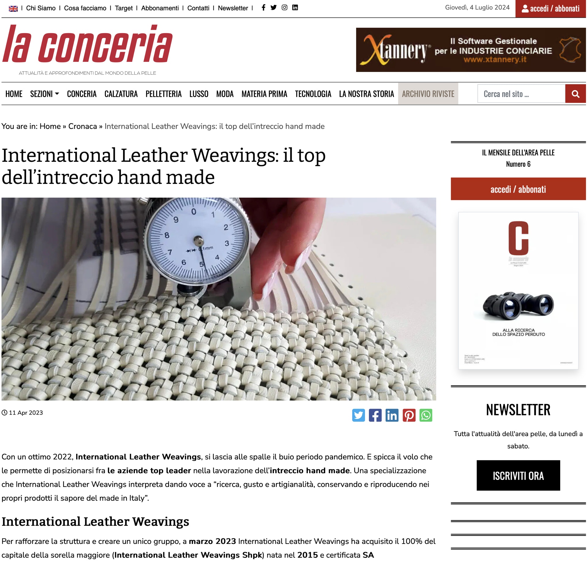 Artigianalità e Tecnica